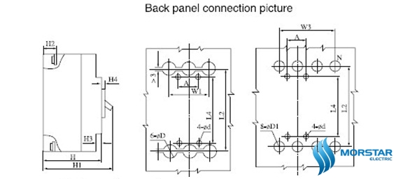 back panel connection pickture